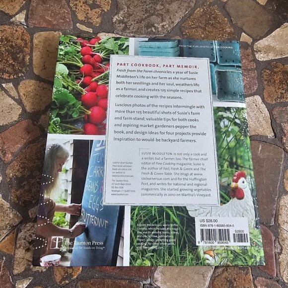 Fresh From The Farm: A Year Of Recipes And Stories By Susie Middleton, Hardcover - Picture 2 of 10